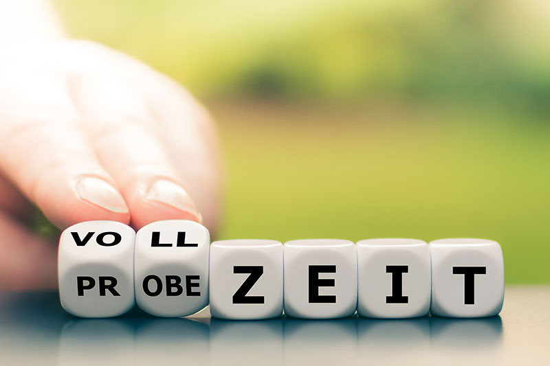 Probezeit vor Verbeamtung auf Lebenszeit